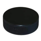 Official Ice Hockey Puck - Black - 6 Ounce - 100-Pack