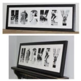 Painted Pastimes Hockey Matted Frame