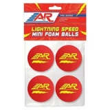 A&R Lightning Speed Mini Hockey Balls - 4 Pack