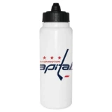 InGlasco NHL Water Bottle - Tall Boy 1000ml - Washington Capitals