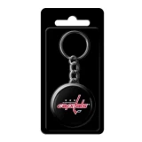 InGlasco NHL Puck Keychain - Washington Capitals