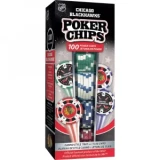 MasterPieces 100 Pack Poker Chips - Chicago Blackhawks