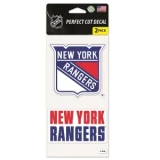 Wincraft Perfect Cut Decal 2PK - New York Rangers