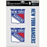 Wincraft Multi-Use Decal Pack - NY Rangers