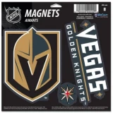 Wincraft 3 Pack Magnet - Vegas Golden Knights