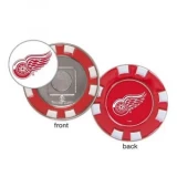 Wincraft Poker Chip Ball Marker - Detroit Red Wings