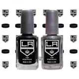 NHL Nail Polish 2 Pack With Decals - Los Angeles Kings