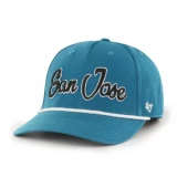 47 Brand Overhand Script MVP Cap - SJ Sharks - Adult