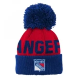 Outerstuff Jacquard Cuff Pom Knit - New York Rangers - Infant