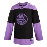 Adidas Hockey Fight Cancer Authentic Practice Jersey - New York Islanders - Adult