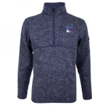 New York Rangers Fortune 1/4 Zip - Adult