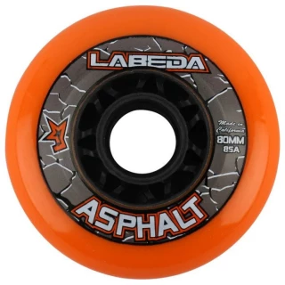 Labeda Asphalt Hard 85A Roller Hockey Wheel - Orange