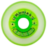 Konixx Electron Roller Hockey Wheel - Clear/Green