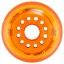Labeda Union X-Soft 76A Roller Hockey Wheel - Orange - 4 Pack