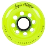 Labeda Addiction Grip 76A Roller Hockey Wheel - Yellow