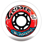 Labeda Gripper Soft 76A Roller Hockey Wheel - White/Black
