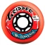 Labeda Gripper X-Soft 74A Roller Hockey Wheel - Red/White