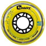 Kemistry Grippium X-Soft Roller Hockey Wheels - Yellow