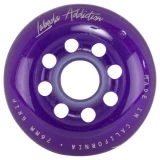 Labeda Addiction Grip 76A Roller Hockey Wheel - Purple
