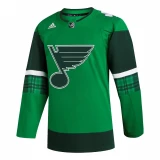 Adidas St. Louis Blues Authentic St. Patrick's Day Jersey - Adult