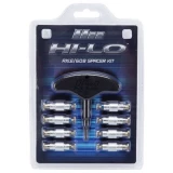 Mission Hi-Lo Axle Spacer Kit (608) - 8 Pack-vs-Konixx Helo ABEC 7 Bearings