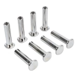 Mission Roller Square Head Flush Mount Axle - 8 Pack