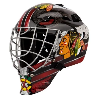 Franklin GFM 1500 Chicago Blackhawks Goalie Face Mask