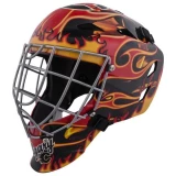 Calgary Flames Franklin GFM 1500 Goalie Face Mask