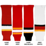 CCM S100 Calgary Flames Knit Hockey Socks