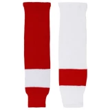 CCM 2-Tone Single Stripe Knit Hockey Socks