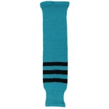 CCM 2-Tone Triple Stripe Knit Hockey Socks