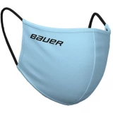  Bauer Reversible Fabric Face Mask -  Blue/Plaid