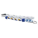 Swanny's St. Louis Blues Skate Lace Lanyard