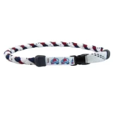 Swanny's Colorado Avalanche Skate Lace Necklace