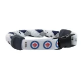 Swanny's Winnipeg Jets Skate Lace Bracelet