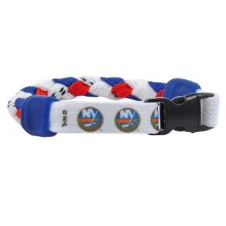 Swanny's New York Islanders Skate Lace Bracelet