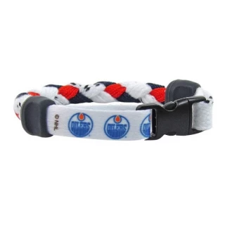 Swanny's Edmonton Oilers Skate Lace Bracelet