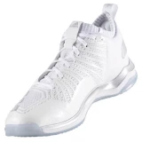 Adidas Icon 3 Men's Mid Trainer Shoes - White/Silver/Light Grey