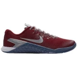 Nike Metcon 4 Women's Premium Training Shoes - Gym Red/Metallic Silver/Gym Blue/White