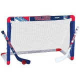 New York Rangers Franklin NHL Mini Hockey Goal Set