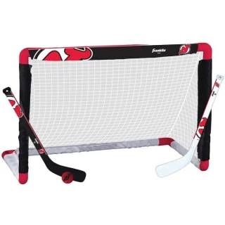 New Jersey Devils Franklin NHL Mini Hockey Goal Set