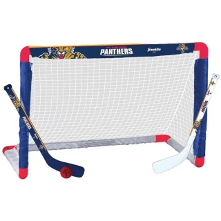 Florida Panthers Franklin NHL Mini Hockey Goal Set