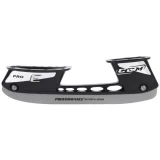 Step Steel V-Steel Custom Runners for Bauer Tuuk Custom Plus Plastic Holder - Pair vs CCM HR660 E Blade Holder with Proformance Stainless Steel RunnerHolders & Runners