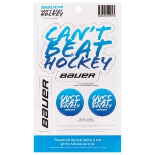 Bauer Can't Beat Hockey Sticker Set