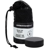 Winnwell Official Ice Hockey Puck - 6 Pack