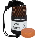 Winnwell Weighted Training Puck - 6 Pack