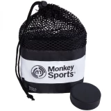 Monkey Sports Official Ice Hockey Puck - 12 Pack