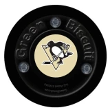 Pittsburgh Penguins Green Biscuit Training Puck
