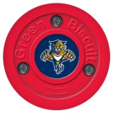 Florida Panthers Green Biscuit Training Puck