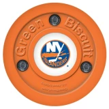 New York Islanders Green Biscuit Training Puck